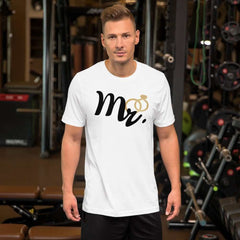 Mr. Husband & Rings Newlywed Honey Moon Short-Sleeve Unisex T-Shirt, Clothing T-shirts, $ 27.44, A Moment Of Now™