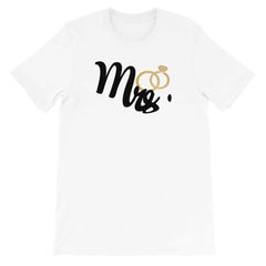 Mrs. The Wife NewlyWed Honey Moon Tee Short-Sleeve Unisex T-Shirt, Clothing T-shirts, $ 27.44, A Moment Of Now™