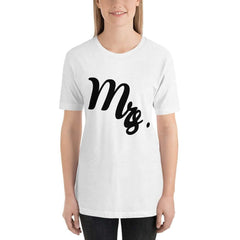 Mrs. Wife Wedding Honeymoon Newlywed Anniversary Short-Sleeve Unisex T-Shirt, Clothing T-shirts, $ 27.44, A Moment Of Now™