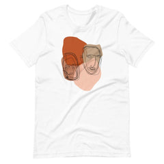 Multiples Abstract Line & Shape Mid Century Minimal Style Art Short-Sleeve Unisex T-Shirt, Clothing T-shirts, $ 39.00, A Moment Of Now™