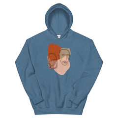 Multiples Abstract Line & Shape Mid Century Minimal Style Art Unisex Hoodie | Boutique In USA, Hoodie, $ 51.50, A Moment Of Now™