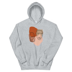 Multiples Abstract Line & Shape Mid Century Minimal Style Art Unisex Hoodie | Boutique In USA, Hoodie, $ 51.50, A Moment Of Now™
