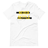 Never Settle Statement Short-Sleeve Unisex T-Shirt, Clothing T-shirts, $ 30.44, A Moment Of Now™