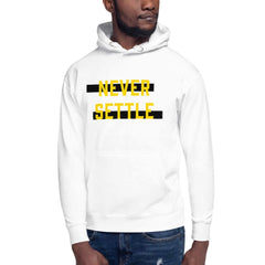 Never Settle Statement Unisex Hoodie, Hoodie, $ 46.49, A Moment Of Now™