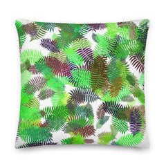 New Leaves Decorative Throw Pillow Cushion, pillow, $ 64.00, A Moment Of Now™