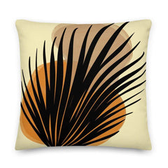 Palm Leaf Stones Modern Art Accent Decorative Throw Pillow Cushion, Pillow, $ 71.50, A Moment Of Now™