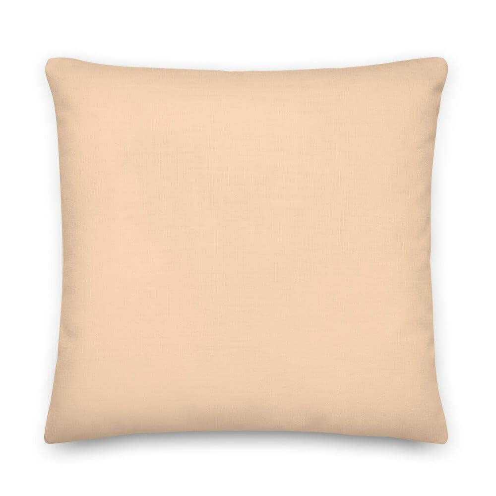 Peach Puff Premium Pillow | Soft Pastel Spring Decor, Throw Pillows, $ 71.50, A Moment Of Now™
