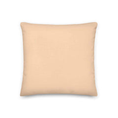 Peach Puff Premium Pillow | Soft Pastel Spring Decor, Throw Pillows, $ 64.50, A Moment Of Now™