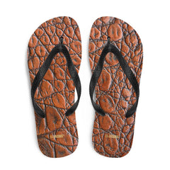 Printed Old Leather Flip-Flops, Flip Flops, $ 24.95, A Moment Of Now™