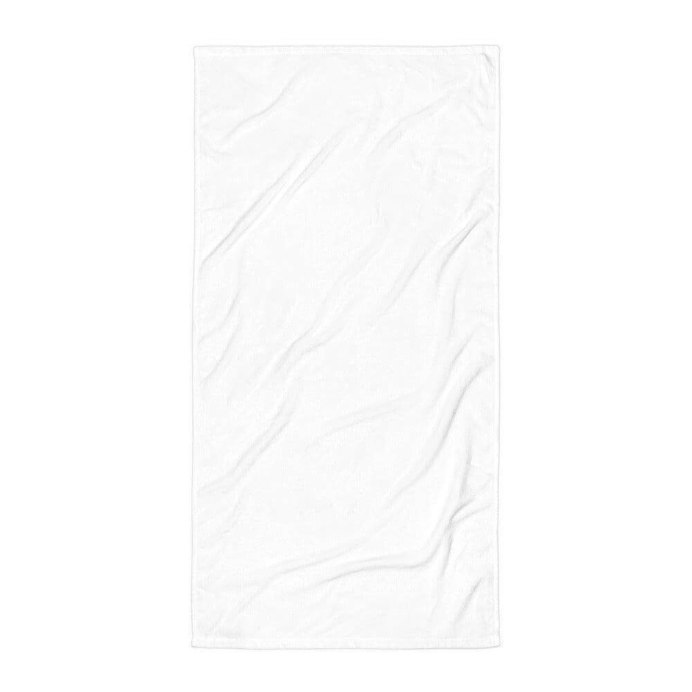 Pure White Minimalist Beach Bath Towel, towels, $ 39.95, A Moment Of Now™