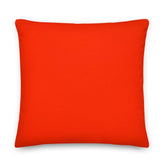 Race Car Red Premium Decorative Throw Pillow Cushion, Pillow, $ 71.50, A Moment Of Now™