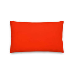 Race Car Red Premium Decorative Throw Pillow Cushion, Pillow, $ 61.50, A Moment Of Now™