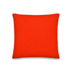 Race Car Red Premium Decorative Throw Pillow Cushion, Pillow, $ 64.50, A Moment Of Now™