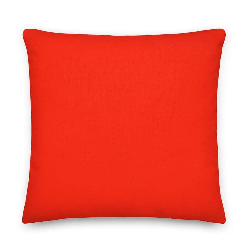 Red (RYB) Premium Decorative Throw Pillow | Classic Bold Decor, Throw Pillows, $ 71.50, A Moment Of Now™