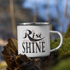 Rise and Shine Coffee Tea Enamel Cup Mug, Mug, $ 27.50, A Moment Of Now™