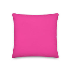 Rose Bonbon Pink Decorative Throw Pillow | Vibrant Playful Pink Decor, Throw Pillows, $ 64.50, A Moment Of Now™