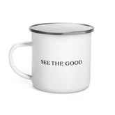 See The Good Positive Mindset Mindfulness Hygge Lifestyle Enamel Coffee Tea Cup Mug, Mug, $ 27.50, A Moment Of Now™