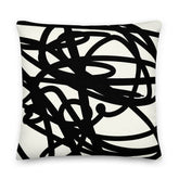 Shae Minimalist Abstract Brush Paint Premium Decorative Throw Pillow Cushion, Pillow, $ 71.50, A Moment Of Now™
