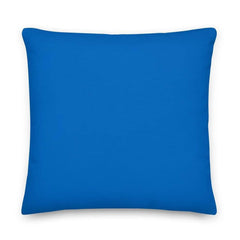 Spanish Blue Premium DEcorative Throw Pillow, Pillow, $ 71.50, A Moment Of Now™