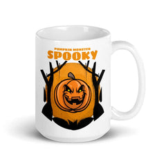 Spooky Pumpkin Monster Halloween Coffee Tea Cup Mug, Mug, $ 24.50, A Moment Of Now™