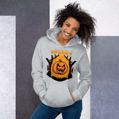 Spooky Pumpkin Monster Halloween Unisex Hoodie | Boutique In USA, Hoodie, $ 38.75, A Moment Of Now™