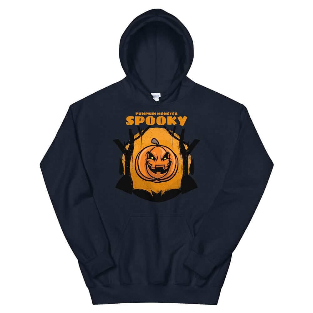 Spooky Pumpkin Monster Halloween Unisex Hoodie | Boutique In USA, Hoodie, $ 38.75, A Moment Of Now™