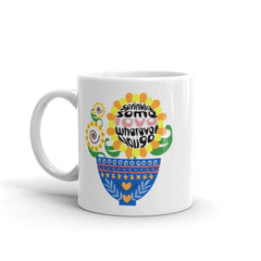 Sprinkle Some Love Wherever You Go White Glossy Coffee Tea Cup Mug, Mug, $ 17.50, A Moment Of Now™