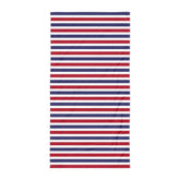 The Perfect Striped Series - Old Days Beach Bath Towel - White Blue Red Strip, Towel, $ 42.95, A Moment Of Now™