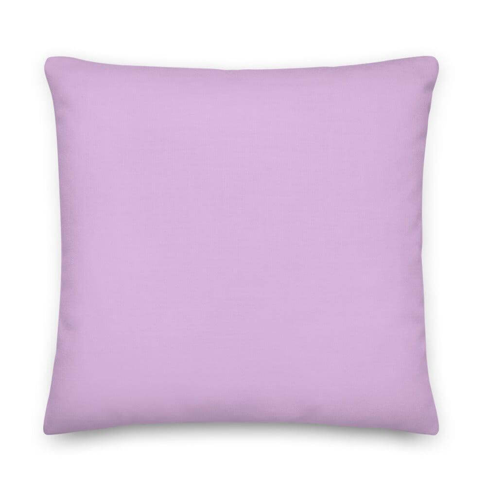 Thistle Pastel Color Premium Pillow | Soft Purple Decor, Throw Pillows, $ 64.00, A Moment Of Now™