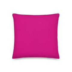 Vivid Cerise Premium Pillow | Bright Pink Bold Decor, Throw Pillows, $ 64.50, A Moment Of Now™