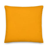 Vivid Orange Peel Premium Decorative Throw Pillow Cushion, Pillow, $ 71.50, A Moment Of Now™