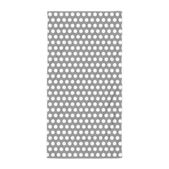 White on Grey Polka Dots Beach Bath Towel, Towel, $ 42.95, A Moment Of Now™