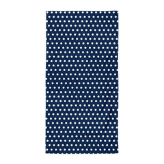 White on Oxford Blue Polka Dots Beach Bath Towel, Towel, $ 42.95, A Moment Of Now™