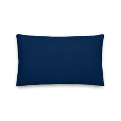 White on Oxford Blue Polka Dots Premium Decorative Throw Pillow Cushion, Pillow, $ 61.50, A Moment Of Now™