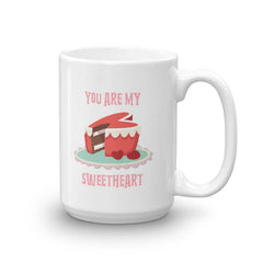 You Are My Sweetheart Coffee Tea Cup Mug, Mugs, $ 24.50, A Moment Of Now™