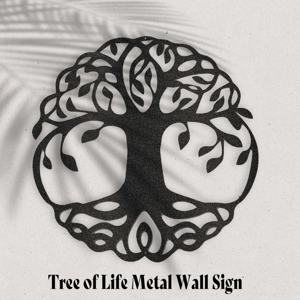Tree of Life Cutout Metal Steel Sign Wall Decor | Shop USA Made Decor, Metal Signs, $ 62.95, A Moment Of Now™