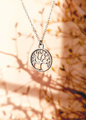 Silver Tree of Life Family Pendant Necklace , Necklaces, $ 14.99, A Moment Of Now™