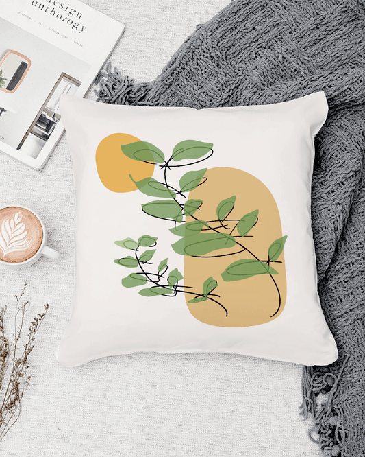 Abstract Botanical Floral Line Art Pillows, Shop Li-Jacobs, Team Li-Jacobs