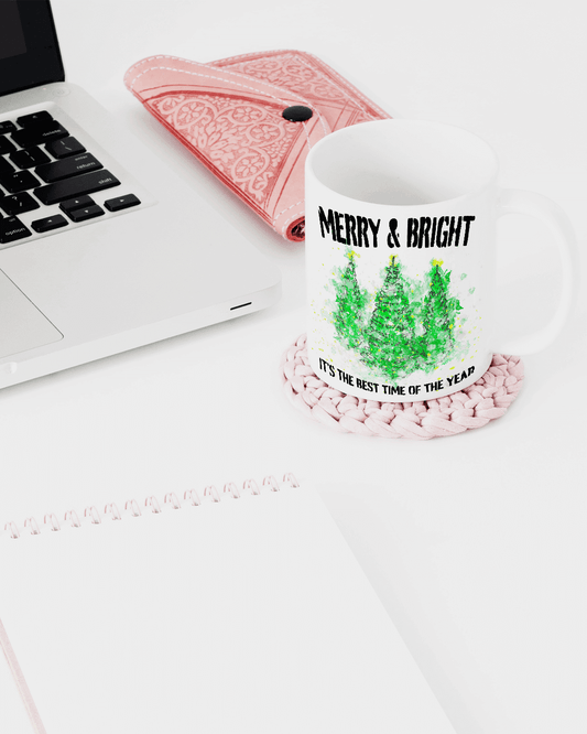 Christmas Trees Coffee Mug, Shop Li-Jacobs, Team Li-Jacobs