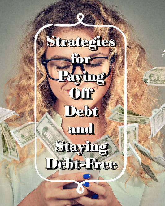 Debt Management: Strategies for Paying Off Debt and Staying Debt-Free In this post, we have covered effective debt management strategies that can help individuals pay off their debts and stay debt-free in the long term. The strategies include creating a b