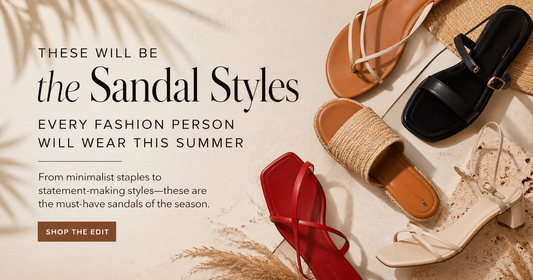 These Will Be the Sandal Styles Every Fashion Person Will Wear in Summer