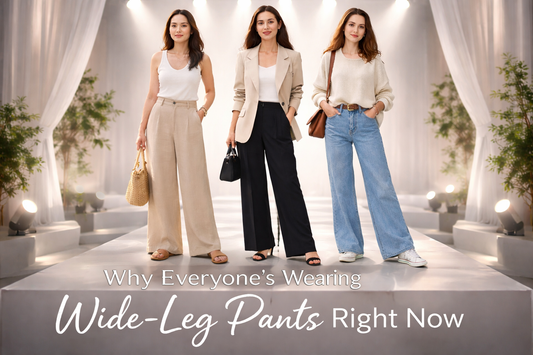 Why Everyone’s Wearing Wide-Leg Pants Right Now?