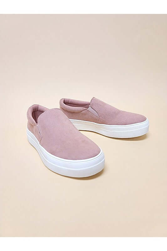 Shop Women's Dark Mauve Slip On Casual Sneakers | Boutique Clothing & Shoes, Sneakers, USA Boutique