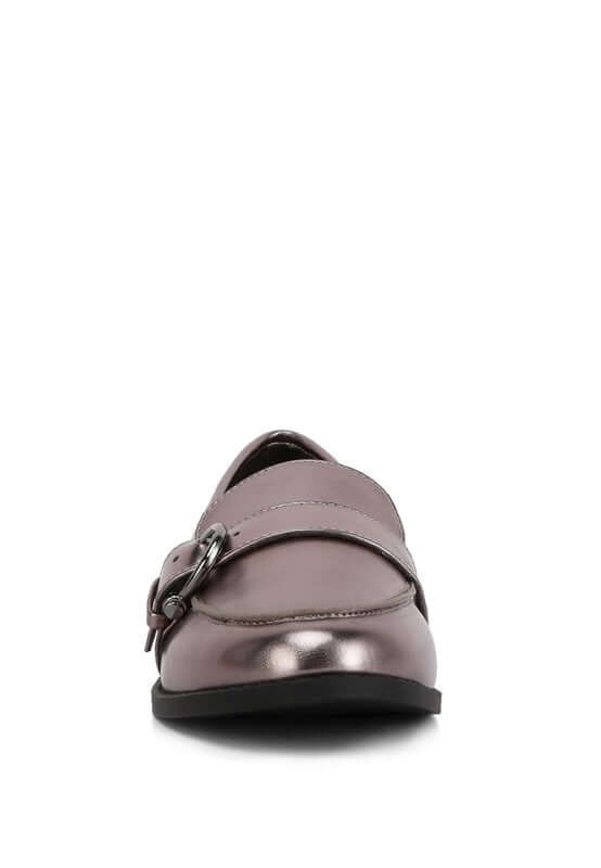 Shop Women's Haruka Metallic Faux Leather Loafers | Boutique Shoes in USA, Loafers, USA Boutique