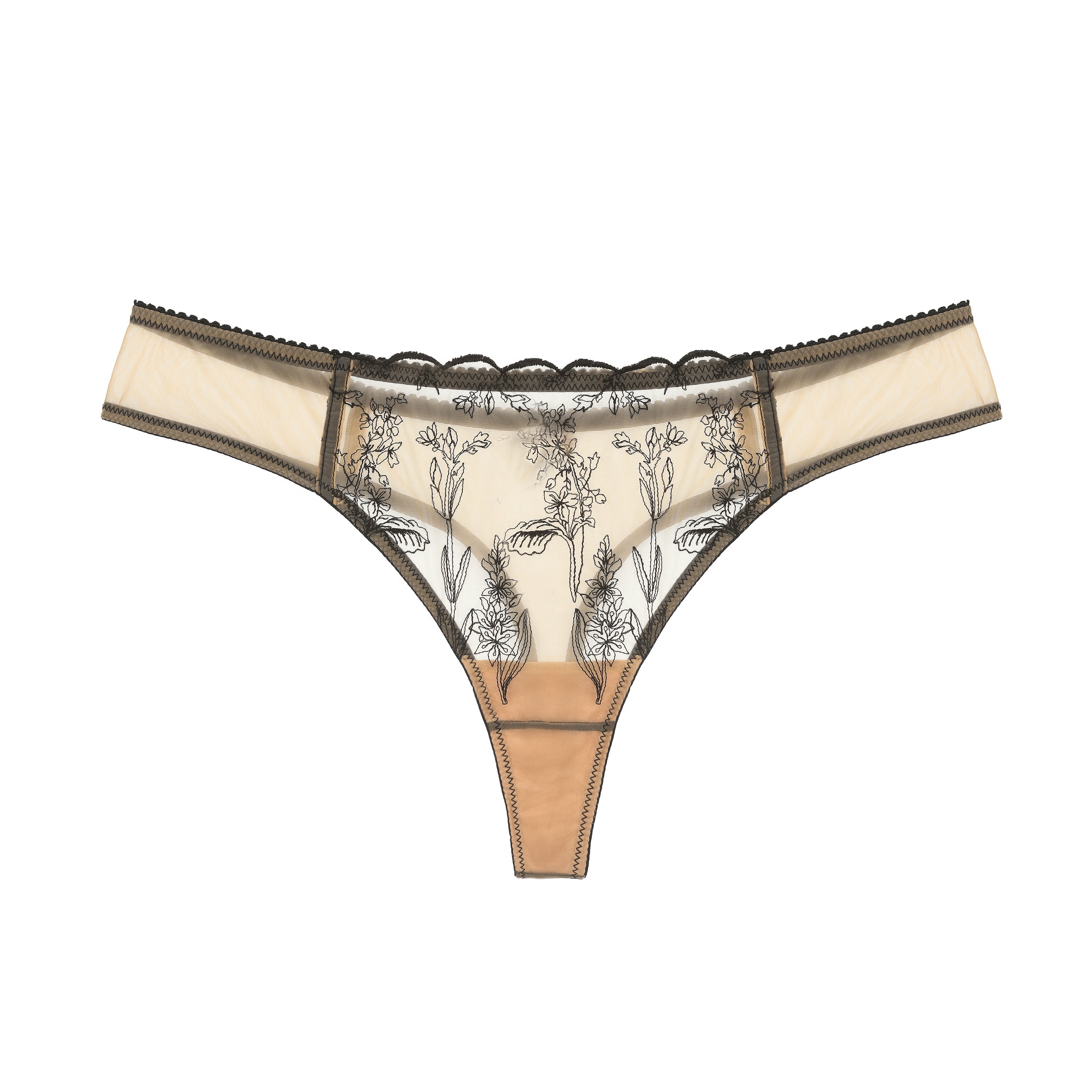 Kim Thong in Floral Embroidery on Jelly Fabric, Bottom, $ 36.00, A Moment Of Now™