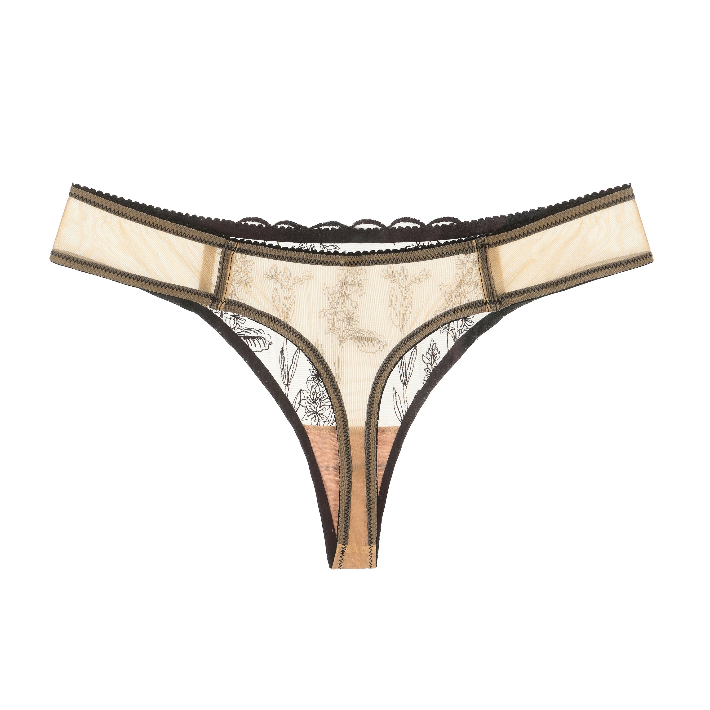Kim Thong in Floral Embroidery on Jelly Fabric, Bottom, $ 36.00, A Moment Of Now™
