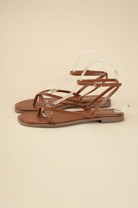 Shop Stylish Strappy Flat Sandals | Women's Fashion Boutique, Sandals, USA Boutique