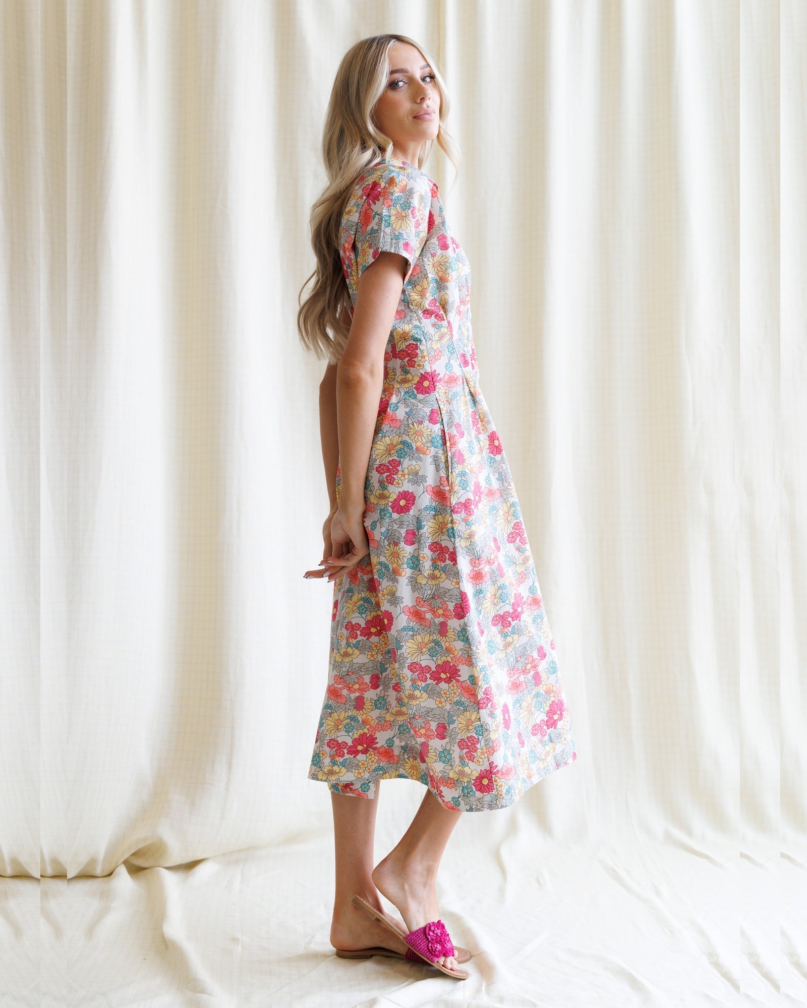 Pleated Shirtdress | Boutique In USA, Dresses, $ 60.00, A Moment Of Now™