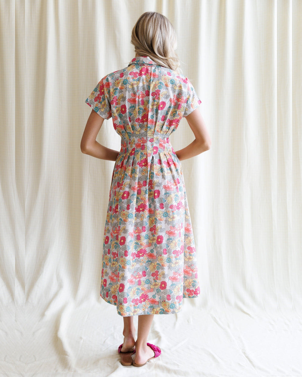 Pleated Shirtdress | Boutique In USA, Dresses, $ 60.00, A Moment Of Now™