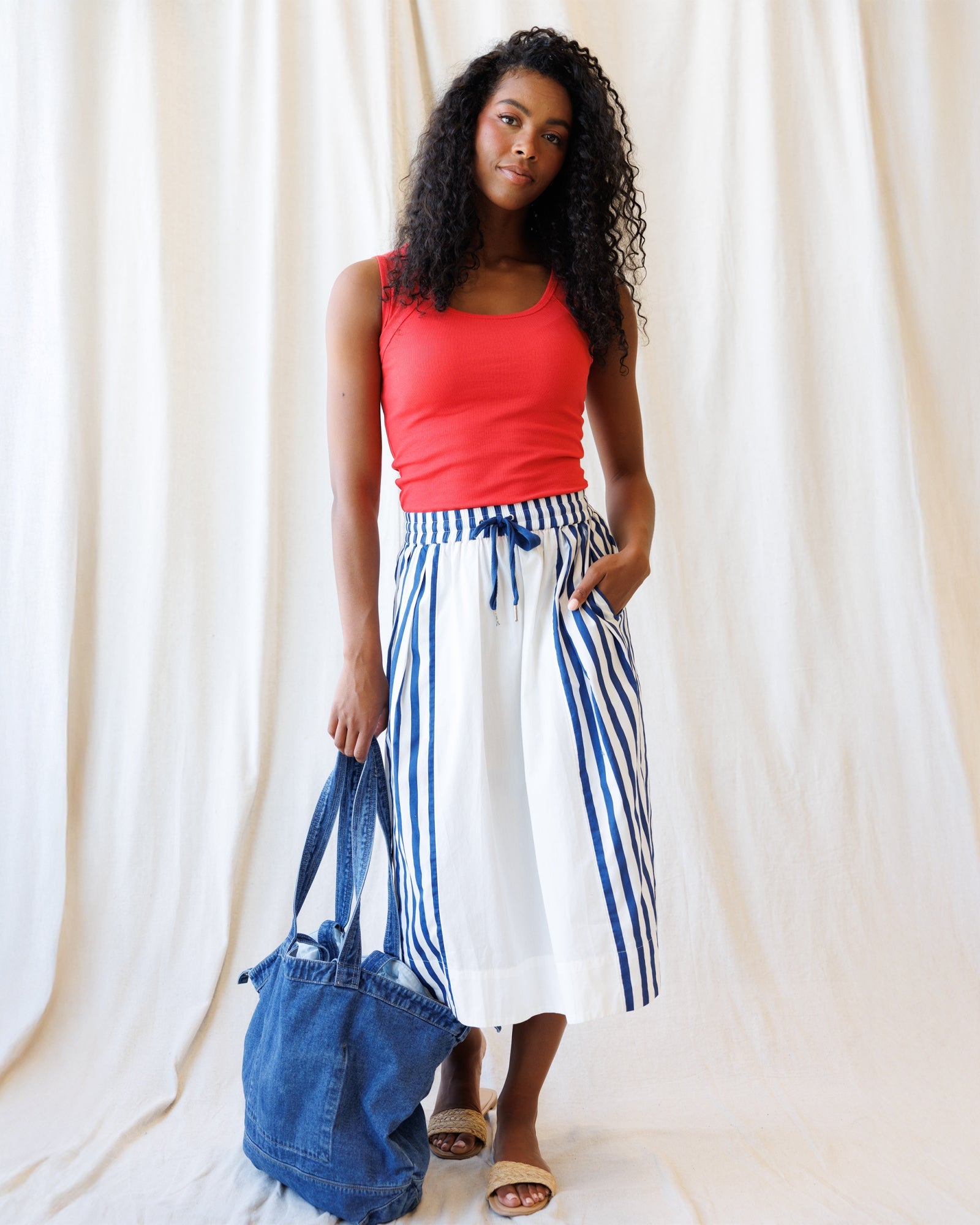 Sail Away Skirt | Boutique In USA, Skirts, $ 45.00, A Moment Of Now™
